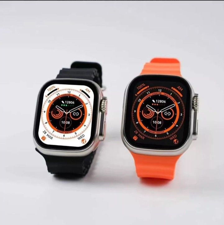 M500 ultra smartwatch, 7 straps, big 2.3 display